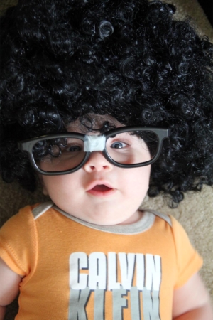 Baby With a 'Fro